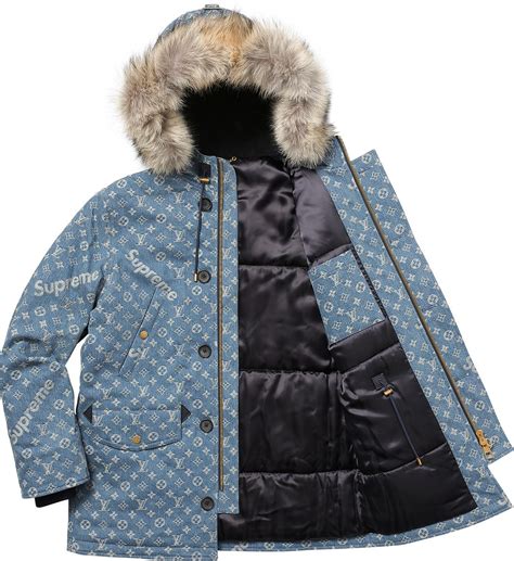 Louis Vuitton supreme winter jacket